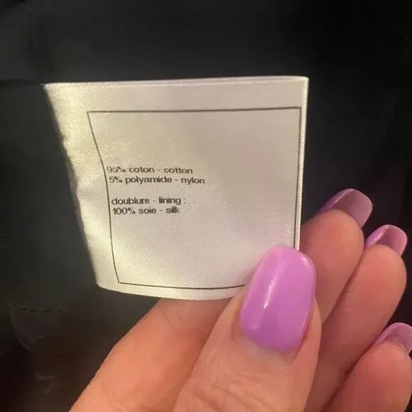 NWT Chanel skirt suit, size 38(S) - Picture 16 of 16